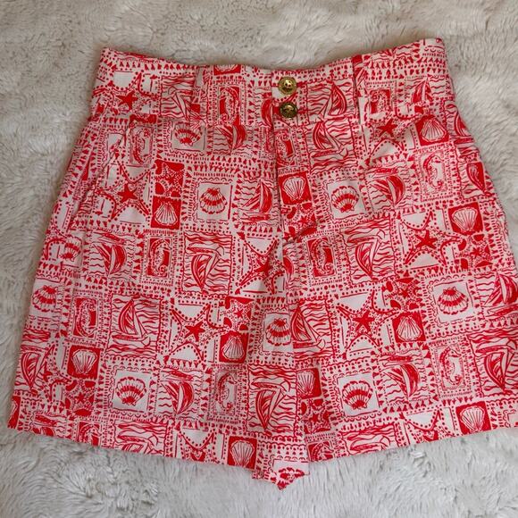 NEW LILLY PULITZER Sig.  SEASIDE HARBOUR SZ 4 SAMPLE RARE - Picture 1 of 7